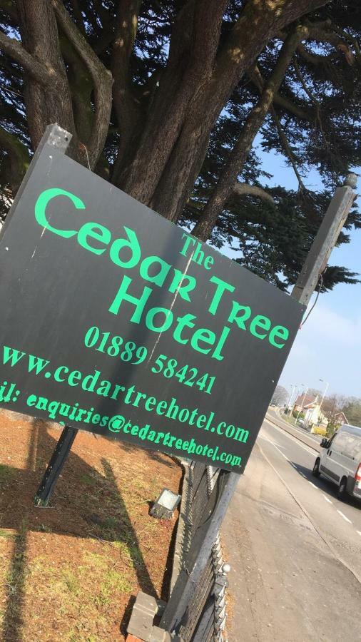 Cedar Tree Hotel Rugeley Exteriör bild